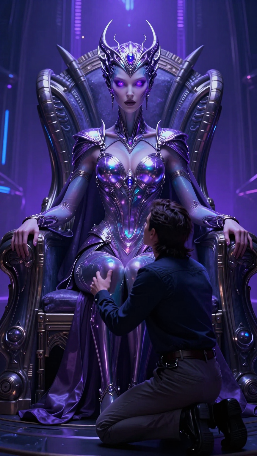 Alien Queen's Human Pet